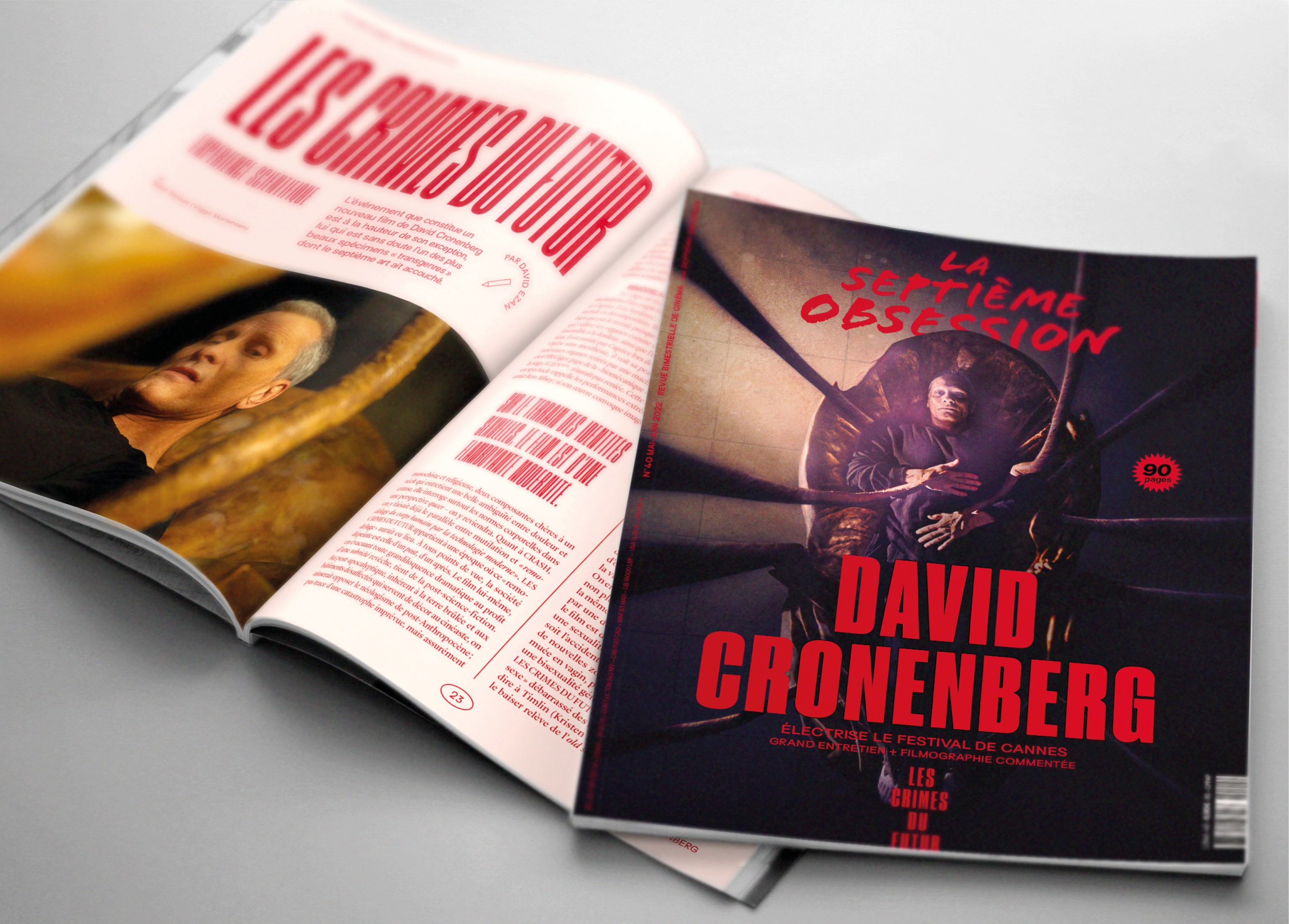 La Septième Obsession N°40 - David Cronenberg